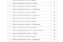 График работы соцтакси в ноябре 2025